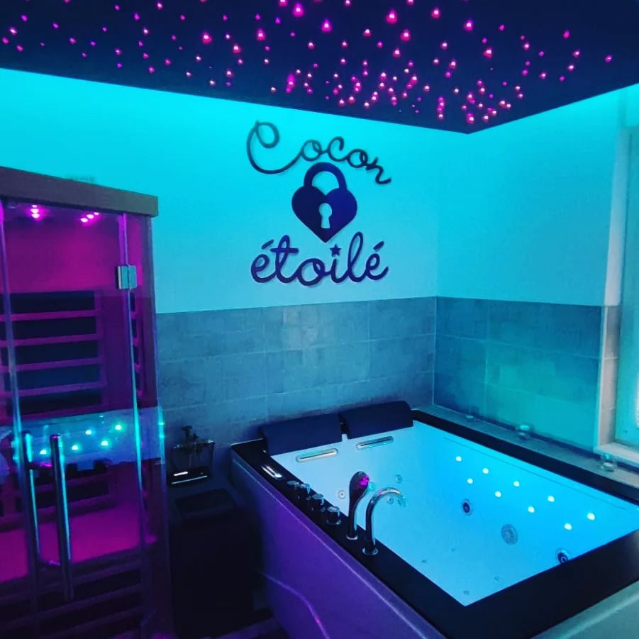 Rêves de Cocon - Cocon étoilé - Love’nSpa - weekend en amoureux, love rooms avec spa ou jacuzzi privatifRêves de Cocon - Cocon étoilé