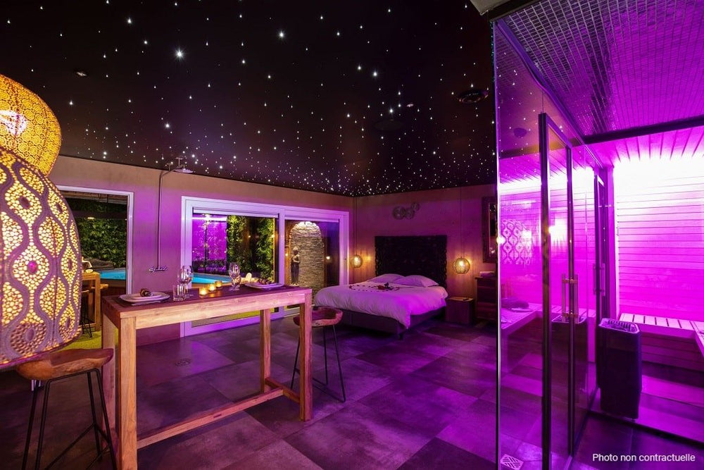 Secret Garden by Le Clos des Thermes - Love’nSpa - weekend en amoureux, love rooms avec spa ou jacuzzi privatif1 de Suite Secret Garden by Le Clos des Thermes