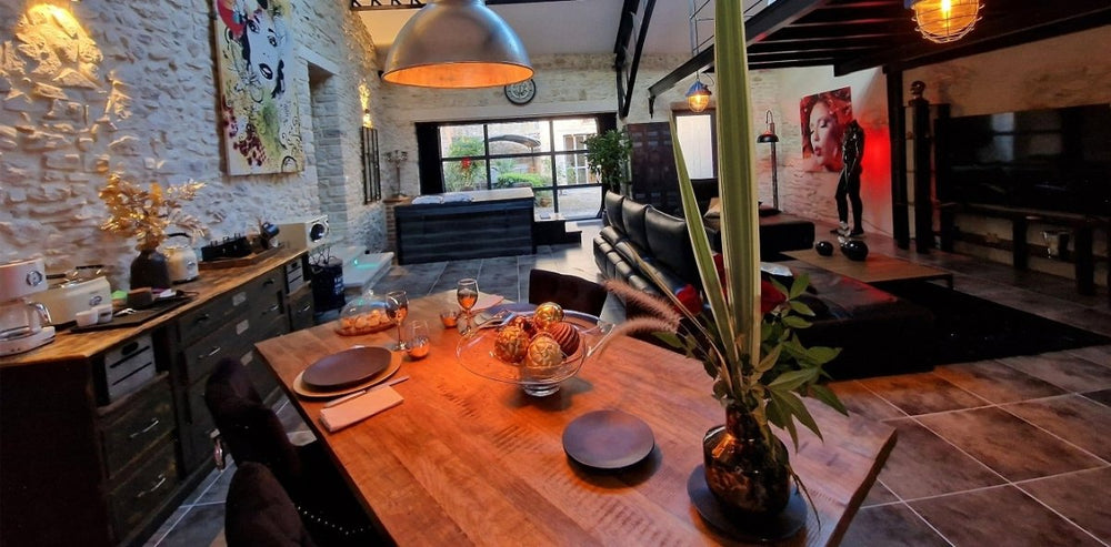 Secrets Love Room - L'Atelier du Marquis - Love’nSpa - weekend en amoureux, love rooms avec spa ou jacuzzi privatif10 de Demeure de la Baronne - L'Atelier du Marquis