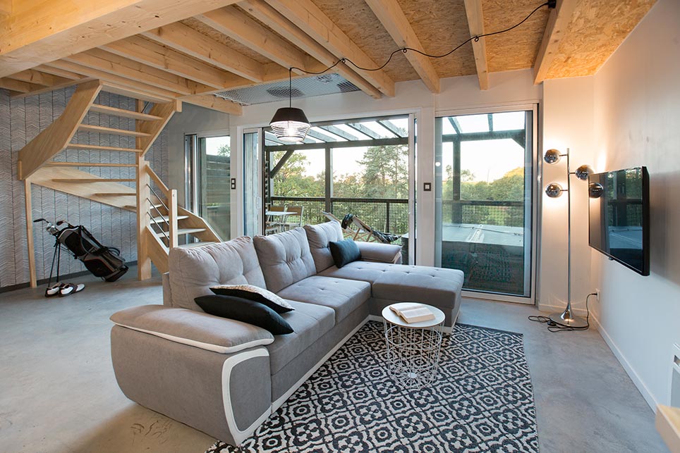 SPALAZEN NATURE - Lodge Marcel - Love’nSpa - weekend en amoureux, love rooms avec spa ou jacuzzi privatif1 de SPALAZEN NATURE - Lodge Marcel