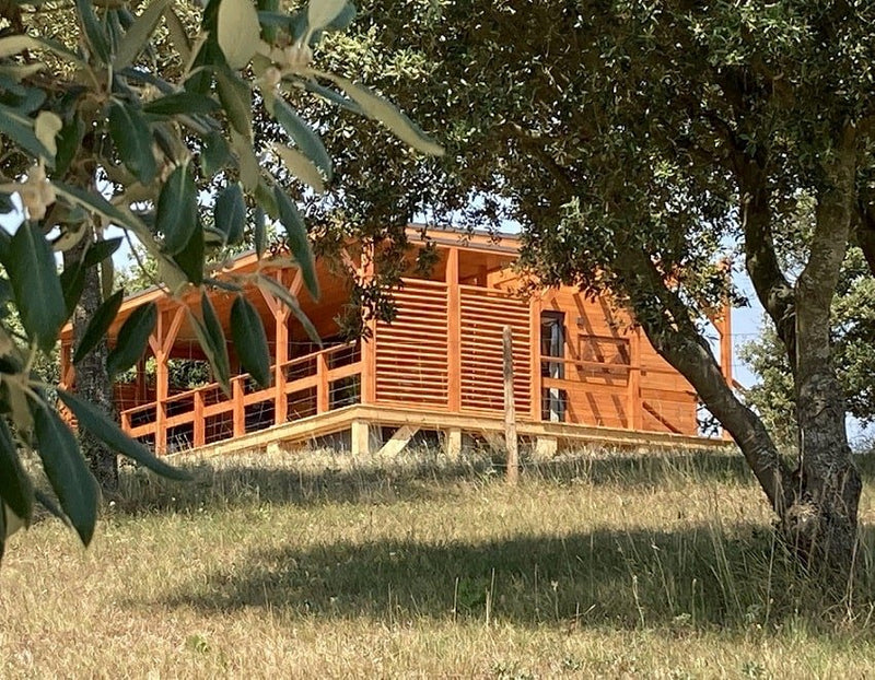 Trésors de Campagne -Cabane de prestige "A perte de vue" - Love’nSpa - weekend en amoureux, love rooms avec spa ou jacuzzi privatif2 de Trésors de Campagne -Cabane de prestige A perte de vue