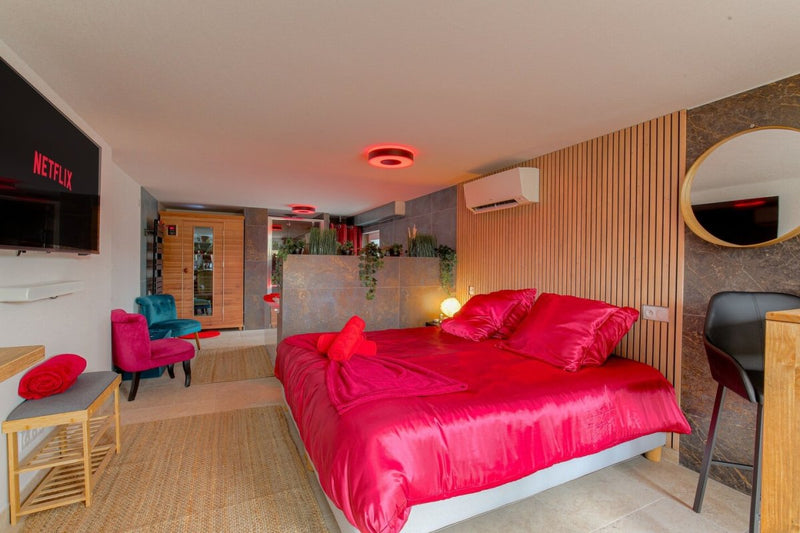 50 Nuances de Grez - Love’nSpa - weekend en amoureux, love rooms avec spa ou jacuzzi privatif1 de 50 Nuances de Grez
