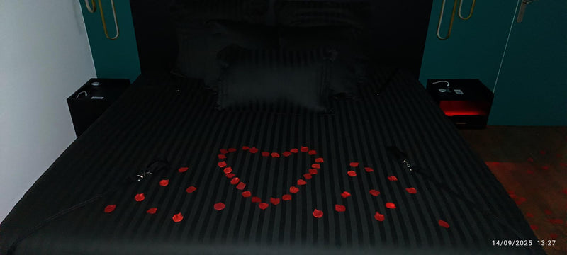 Bouteille en verre transparent du champagne brut L&