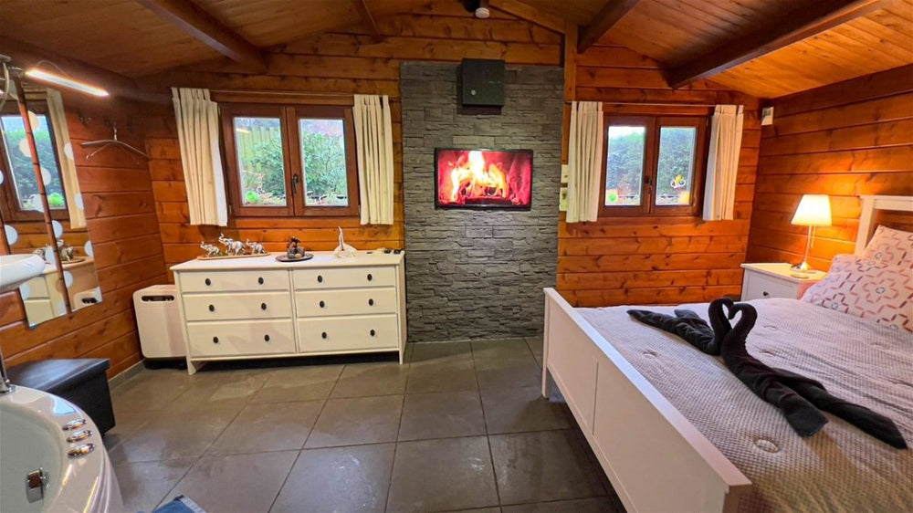 Au chalet d'Isa - Love’nSpa - weekend en amoureux, love rooms avec spa ou jacuzzi privatif7 de Au chalet d'Isa

