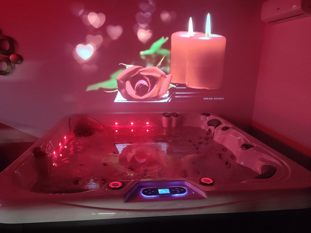 Avec Toi suites spa: La GLAMOUR - Love’nSpa - weekend en amoureux, love rooms avec spa ou jacuzzi privatif9 de Avec Toi suites spa: La GLAMOUR
