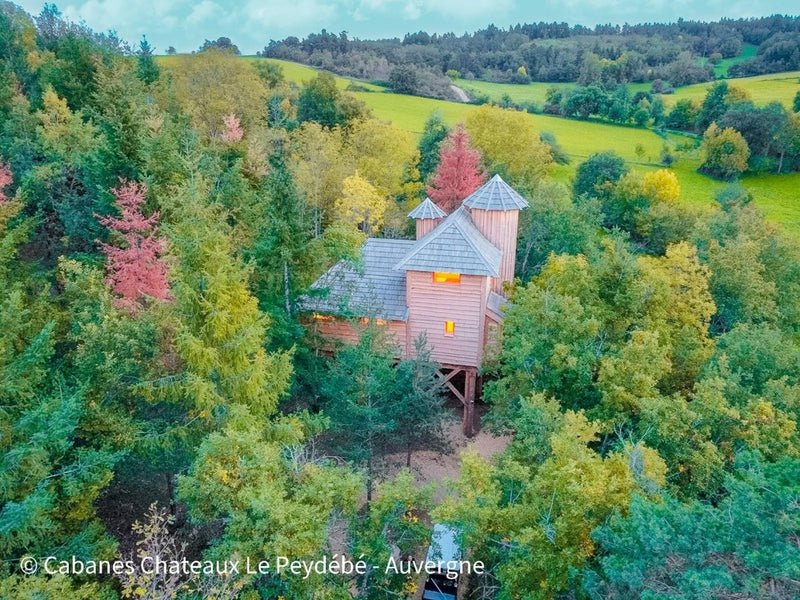 Cabane Château & Spa privatif Peydébé - Love’nSpa - weekend en amoureux, love rooms avec spa ou jacuzzi privatif