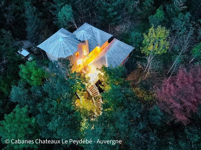 Cabane Château & Spa privatif Peydébé - Love’nSpa - weekend en amoureux, love rooms avec spa ou jacuzzi privatif