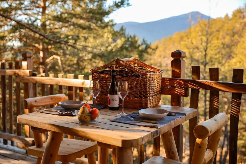 Cabane dans les arbres avec jacuzzi privatif - Bois d'Arambe - Love’nSpa - weekend en amoureux, love rooms avec spa ou jacuzzi privatif5 de Cabane dans les arbres avec jacuzzi privatif - Bois d'Arambe
