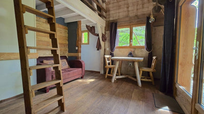 Cabane dans les arbres avec jacuzzi privatif - Épine Vinette - Love’nSpa - weekend en amoureux, love rooms avec spa ou jacuzzi privatif