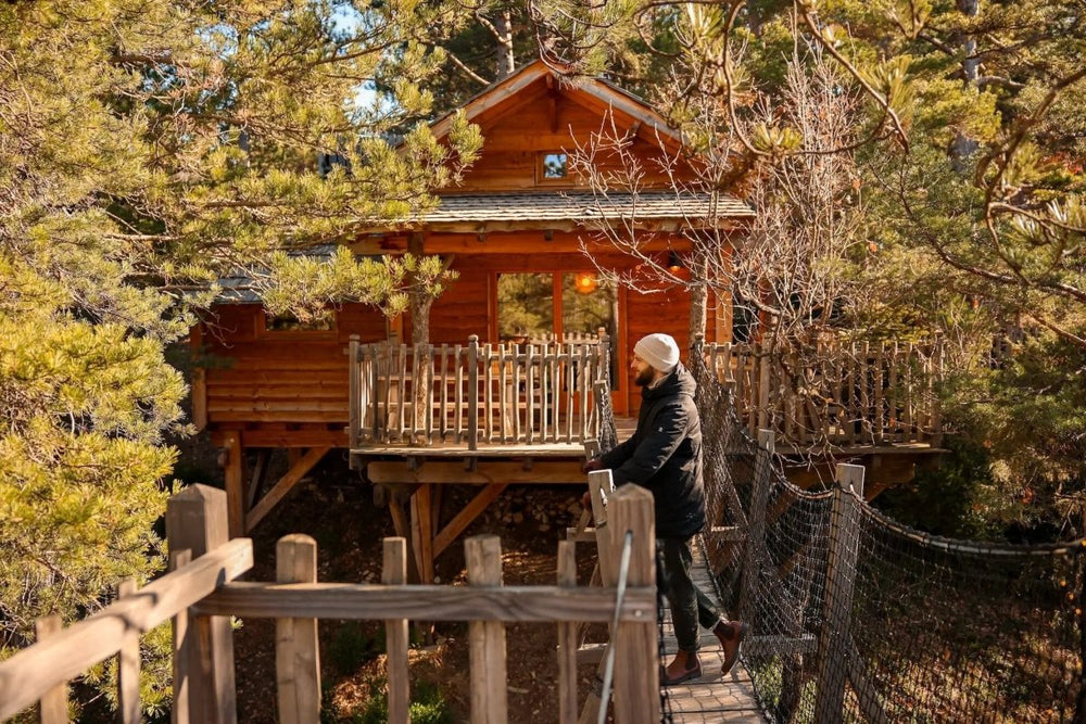 Cabane dans les arbres avec jacuzzi privatif - Épine Vinette - Love’nSpa - weekend en amoureux, love rooms avec spa ou jacuzzi privatif9 de Cabane dans les arbres avec jacuzzi privatif - Épine Vinette
