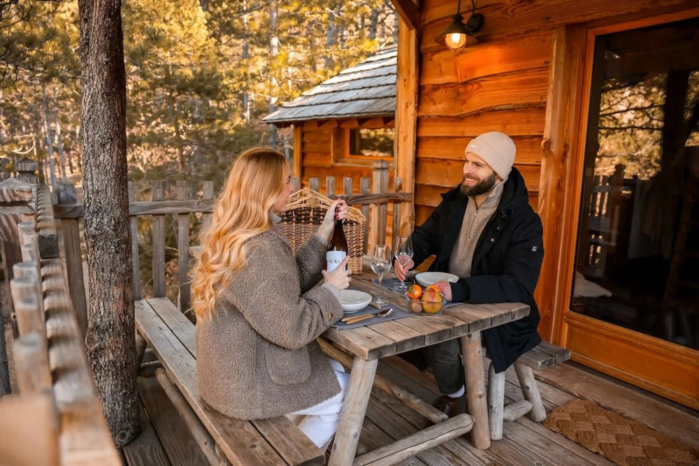 Cabane dans les arbres avec jacuzzi privatif - Épine Vinette - Love’nSpa - weekend en amoureux, love rooms avec spa ou jacuzzi privatif6 de Cabane dans les arbres avec jacuzzi privatif - Épine Vinette
