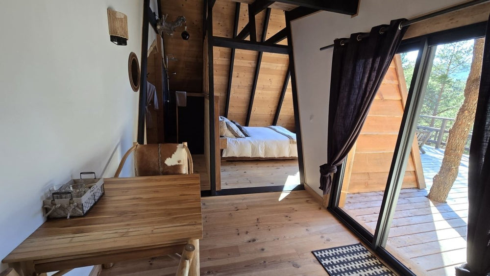 Cabane dans les arbres avec jacuzzi privatif - Petite Buëch - Love’nSpa - weekend en amoureux, love rooms avec spa ou jacuzzi privatif11 de Cabane dans les arbres avec jacuzzi privatif - Petite Buëch
