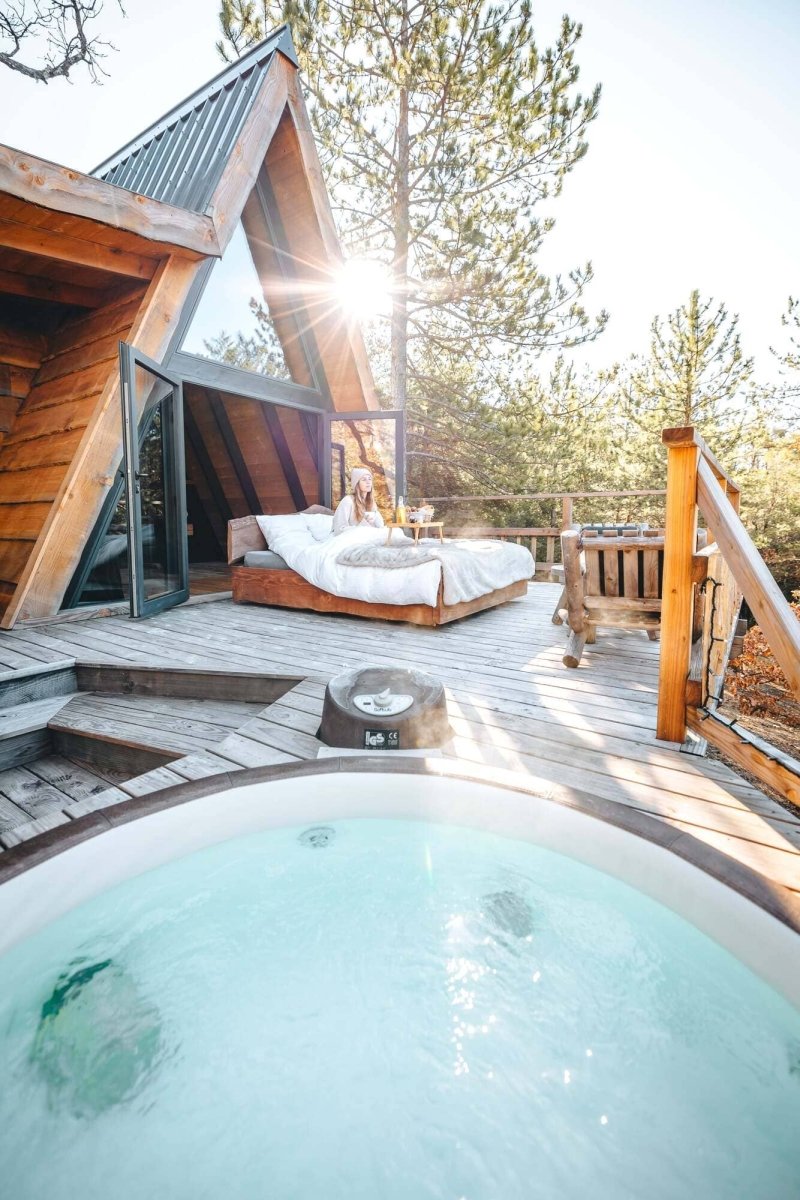 Cabane dans les arbres avec jacuzzi privatif - Petite Buëch - Love’nSpa - weekend en amoureux, love rooms avec spa ou jacuzzi privatif3 de Cabane dans les arbres avec jacuzzi privatif - Petite Buëch
