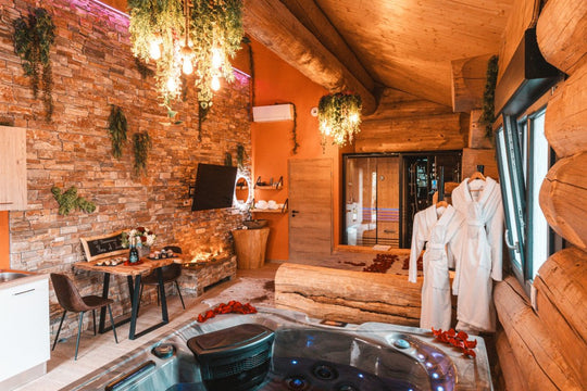 Chalet Angora - Love’nSpa - weekend en amoureux, love rooms avec spa ou jacuzzi privatif