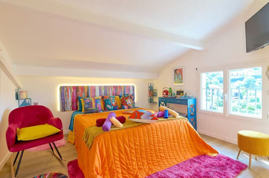 Chambre Fauve - Love’nSpa - weekend en amoureux, love rooms avec spa ou jacuzzi privatif