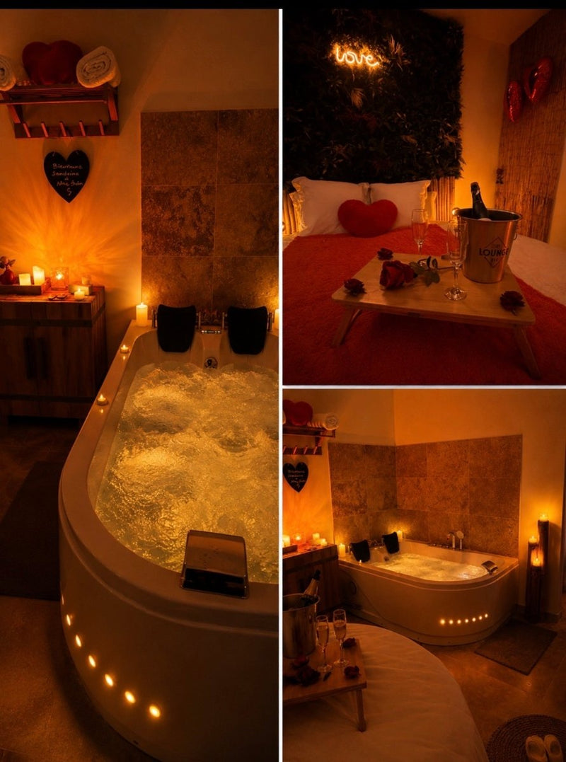 COCON LOVE AIGUES MORTES - Love’nSpa - weekend en amoureux, love rooms avec spa ou jacuzzi privatif3 de COCON LOVE AIGUES MORTES
