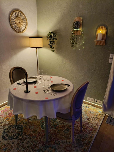 Cocon Luxueux près de Sarlat ✦ Gîte Nid d'Étoiles | Bain Balnéo Privé - Love’nSpa - weekend en amoureux, love rooms avec spa ou jacuzzi privatif