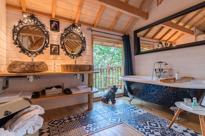 Domaine de Pech et Lafon - Cabane Spa Dolce Vita - Love’nSpa - weekend en amoureux, love rooms avec spa ou jacuzzi privatif