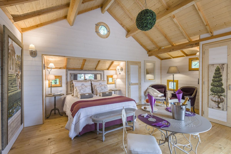 Domaine de Pech et Lafon - Cabane Spa Toscane - Love’nSpa - weekend en amoureux, love rooms avec spa ou jacuzzi privatif