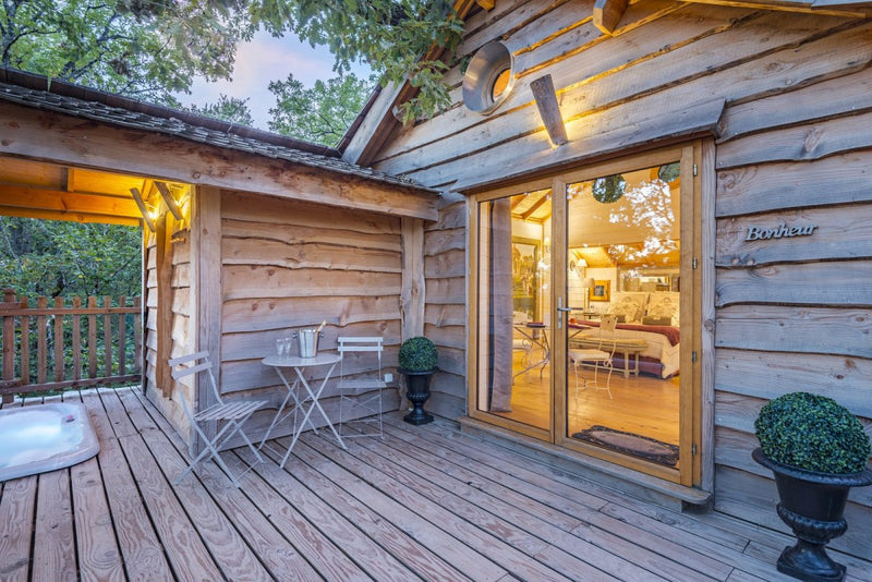 Domaine de Pech et Lafon - Cabane Spa Toscane - Love’nSpa - weekend en amoureux, love rooms avec spa ou jacuzzi privatif4 de Domaine de Pech et Lafon - Cabane Spa Toscane
