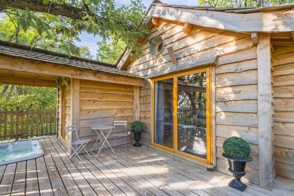 Domaine de Pech et Lafon - Cabane Spa Toscane - Love’nSpa - weekend en amoureux, love rooms avec spa ou jacuzzi privatif2 de Domaine de Pech et Lafon - Cabane Spa Toscane
