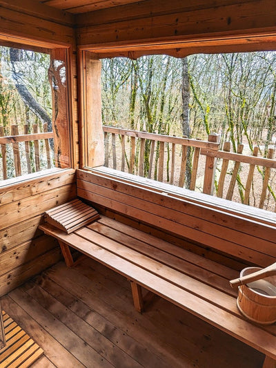 Domaine de Pech et Lafon - Cabane Spa Vintage - Love’nSpa - weekend en amoureux, love rooms avec spa ou jacuzzi privatif