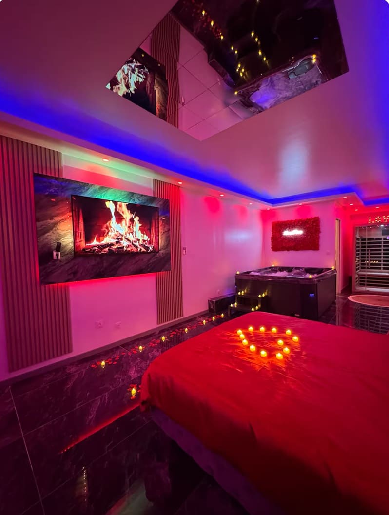 DreamRoom - Love’nSpa - weekend en amoureux, love rooms avec spa ou jacuzzi privatif4 de DreamRoom

