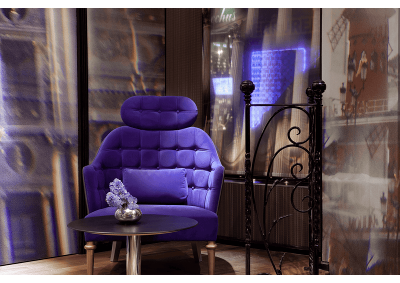Hôtel design secret de Paris - Chambre Moulin Rouge - Love’nSpa - weekend en amoureux, love rooms avec spa ou jacuzzi privatif