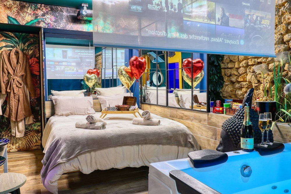 Jade - Love’nSpa - weekend en amoureux, love rooms avec spa ou jacuzzi privatif3 de Jade
