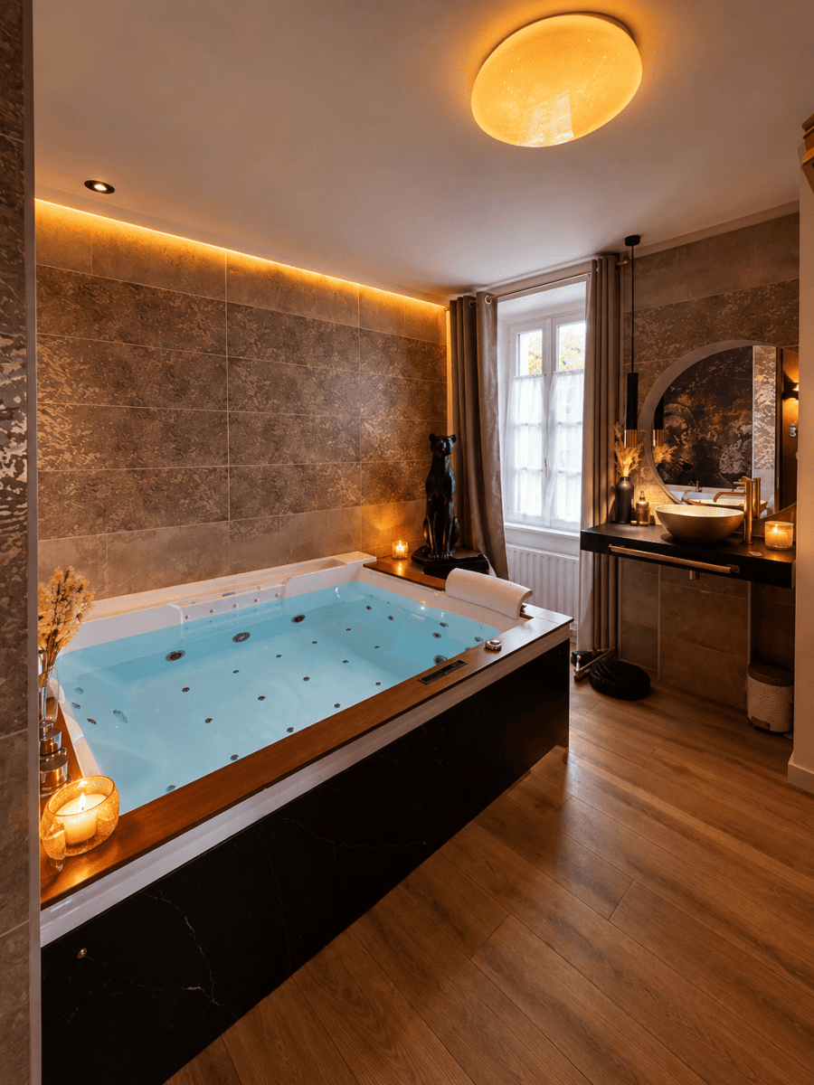 Kastell Ô fil de l’eau - Suite KalypsÔ - Love’nSpa - weekend en amoureux, love rooms avec spa ou jacuzzi privatif6 de Kastell Ô fil de l’eau - Suite KalypsÔ
