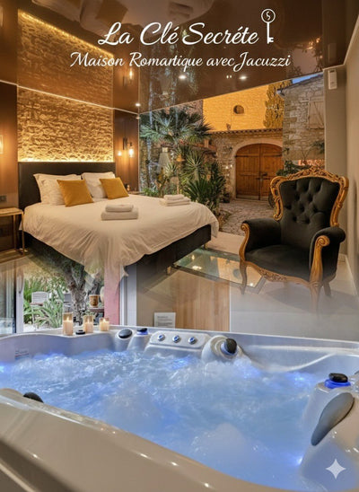 La clé secrète - Love’nSpa - weekend en amoureux, love rooms avec spa ou jacuzzi privatif