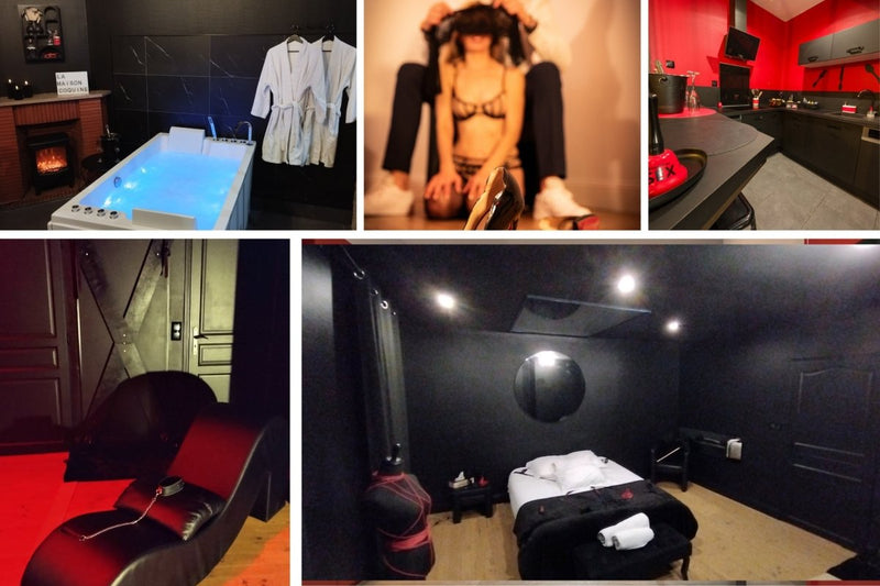 La Maison Coquine - Love Room romantique à Béthune - Love’nSpa - weekend en amoureux, love rooms avec spa ou jacuzzi privatif2 de La Maison Coquine -  Love Room romantique à Béthune
