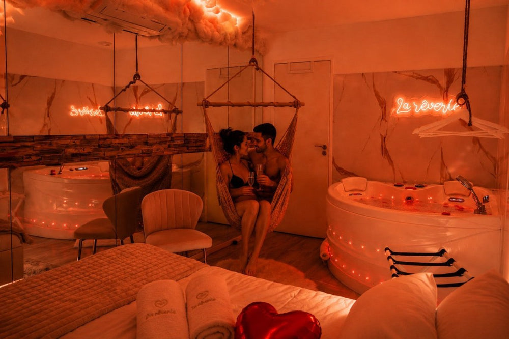 La Rêverie - Love’nSpa - weekend en amoureux, love rooms avec spa ou jacuzzi privatif12 de La Rêverie
