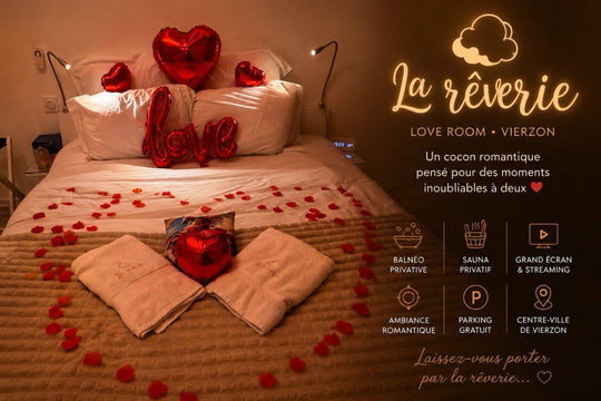 La Rêverie - Love’nSpa - weekend en amoureux, love rooms avec spa ou jacuzzi privatif