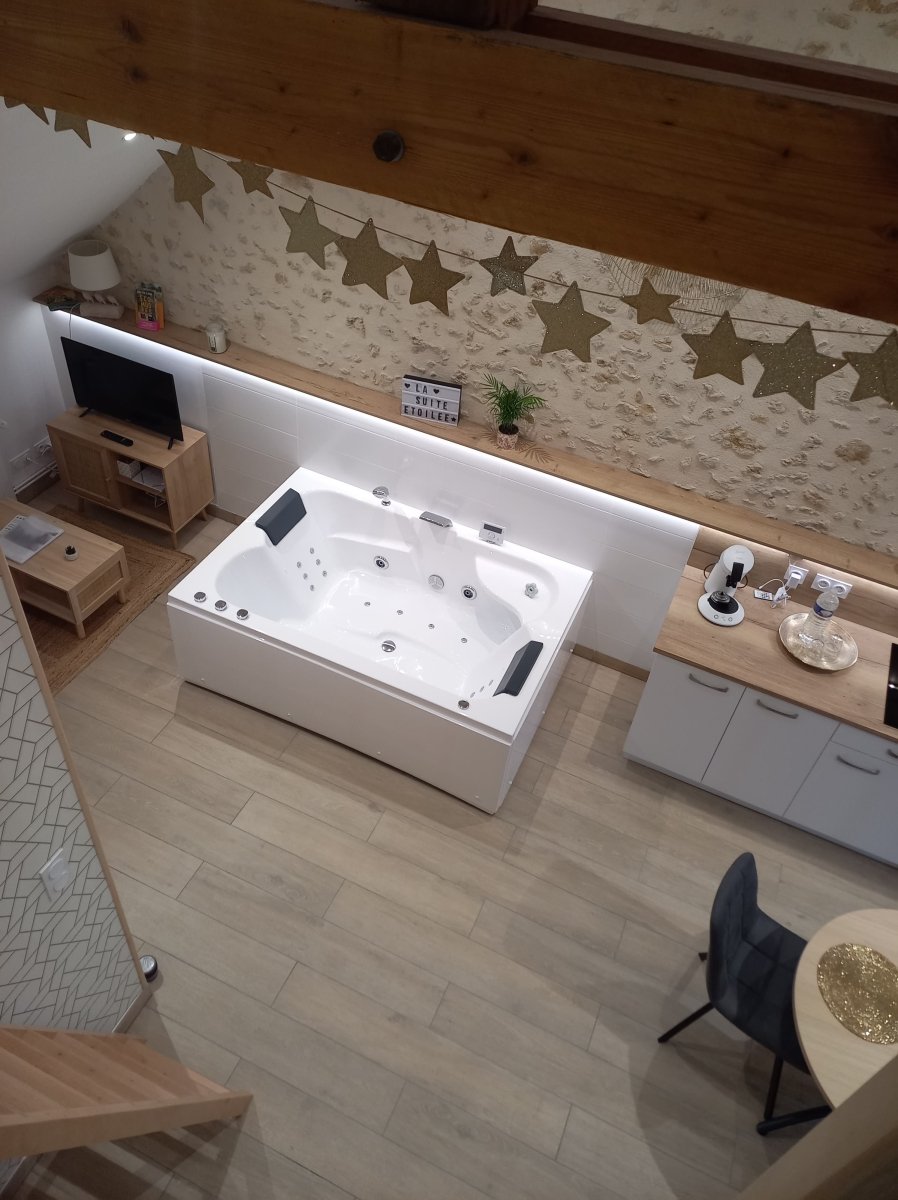 La Suite Etoilée - Love’nSpa - weekend en amoureux, love rooms avec spa ou jacuzzi privatif5 de La Suite Etoilée
