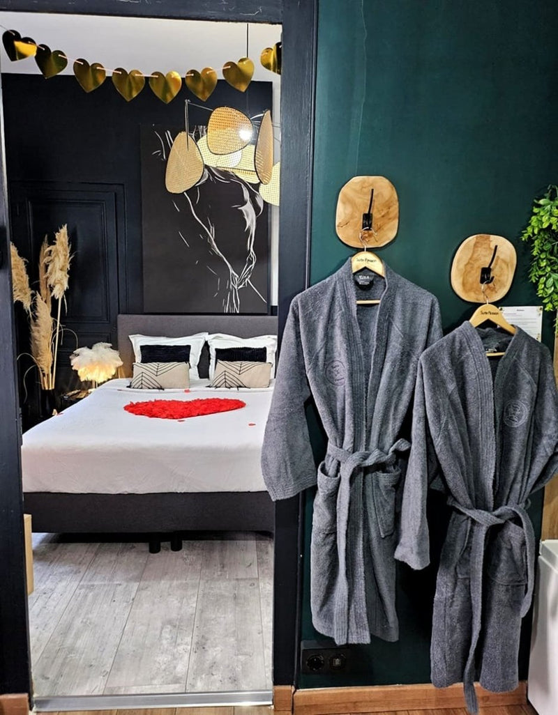 La Suite Passion - Love’nSpa - weekend en amoureux, love rooms avec spa ou jacuzzi privatif