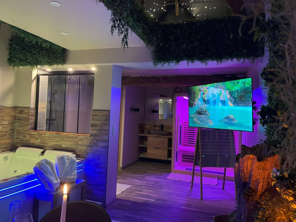 L'Amazone - Love’nSpa - weekend en amoureux, love rooms avec spa ou jacuzzi privatif3 de L'Amazone
