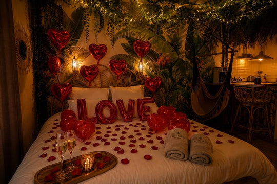 L'aventurier, la jungle - Love’nSpa - weekend en amoureux, love rooms avec spa ou jacuzzi privatif