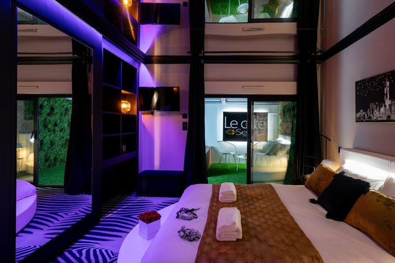 Le Côté Secret - Love’nSpa - weekend en amoureux, love rooms avec spa ou jacuzzi privatif