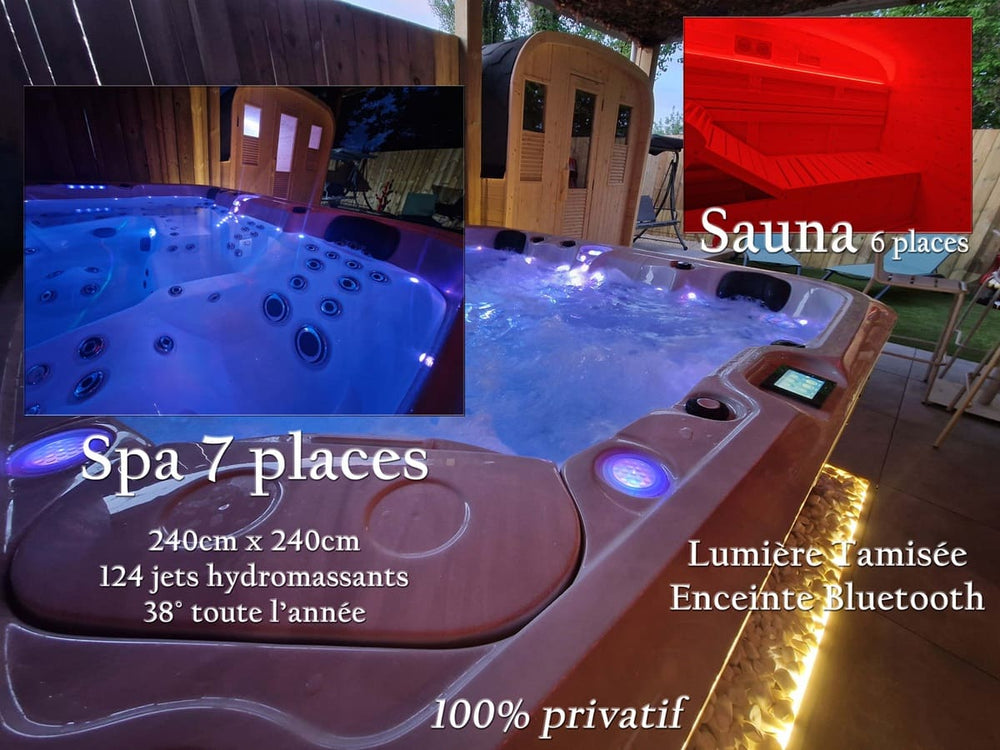 Le Gaïa - Love’nSpa - weekend en amoureux, love rooms avec spa ou jacuzzi privatif3 de Le Gaïa
