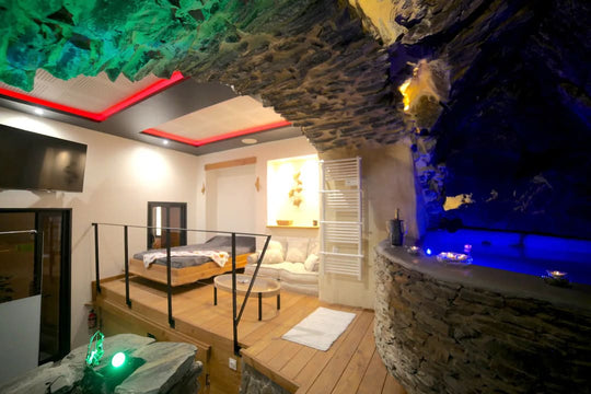 Le Ginkgo Collioure : spa troglodyte - Love’nSpa - weekend en amoureux, love rooms avec spa ou jacuzzi privatif