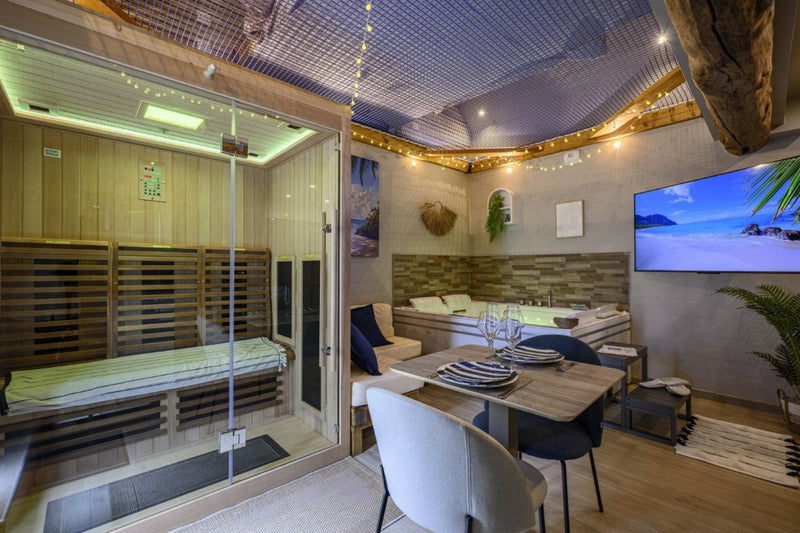 Le Lagoon - Love’nSpa - weekend en amoureux, love rooms avec spa ou jacuzzi privatif2 de Le Lagoon
