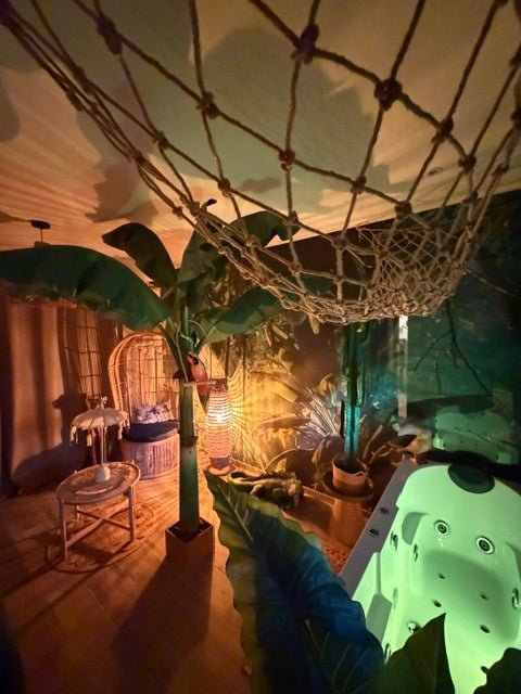 Le Lodge de la Jungle - Love’nSpa - weekend en amoureux, love rooms avec spa ou jacuzzi privatif27 de Le Lodge de la Jungle
