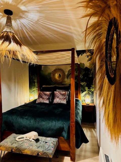 Le Lodge de la Jungle - Love’nSpa - weekend en amoureux, love rooms avec spa ou jacuzzi privatif14 de Le Lodge de la Jungle
