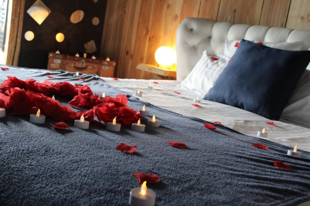 Le Lodge des Charmes - Love’nSpa - weekend en amoureux, love rooms avec spa ou jacuzzi privatif9 de The Lodge des Charmes
