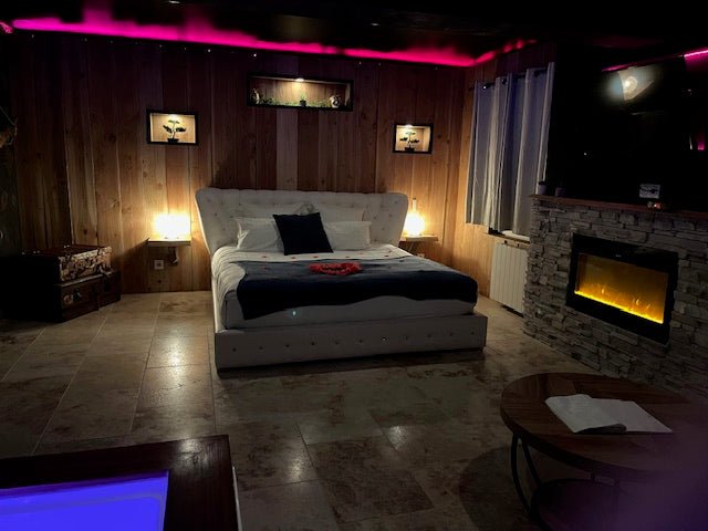 Le Lodge des Charmes - Love’nSpa - weekend en amoureux, love rooms avec spa ou jacuzzi privatif4 de Le Lodge des Charmes
