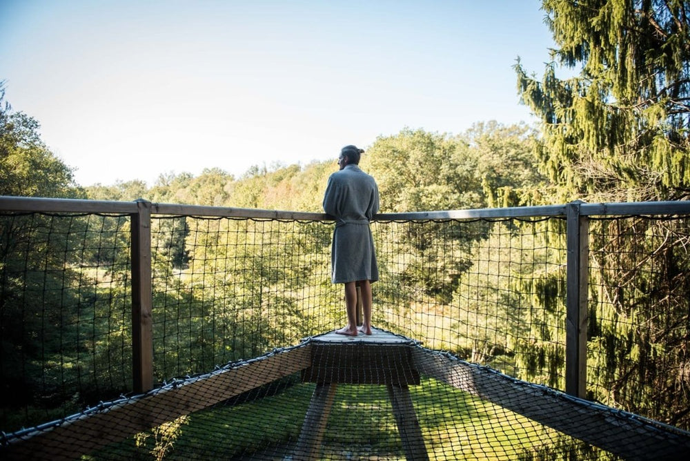 Le Moulin de la Jarousse - Cabane Belle étoile - Love’nSpa - weekend en amoureux, love rooms avec spa ou jacuzzi privatif4 de Le Moulin de la Jarousse - Cabane Belle étoile

