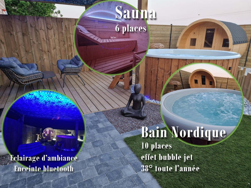 Le Nordique - Love’nSpa - weekend en amoureux, love rooms avec spa ou jacuzzi privatif3 de Le Nordique
