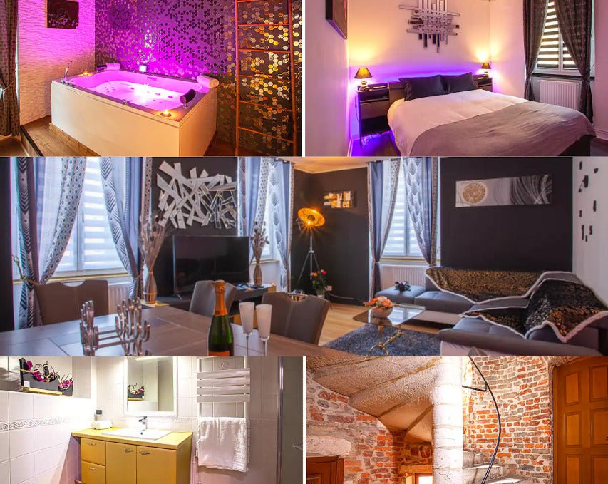 L'effusion - Love’nSpa - weekend en amoureux, love rooms avec spa ou jacuzzi privatif2 de L'effusion
