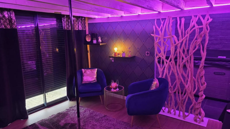L'Élixir Vitré - La Suite de l'Elixir - Love’nSpa - weekend en amoureux, love rooms avec spa ou jacuzzi privatif3 de L'Élixir Vitré - La Suite de l'Elixir
